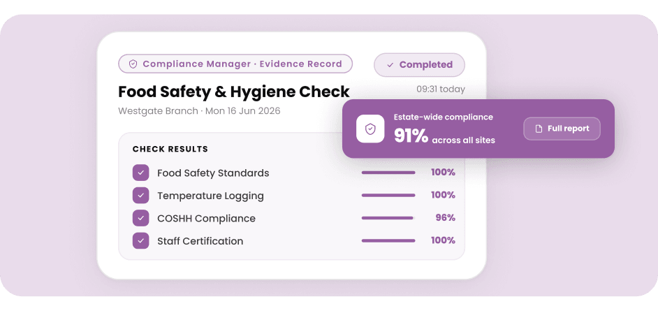 Safety, standards and feedback, live.